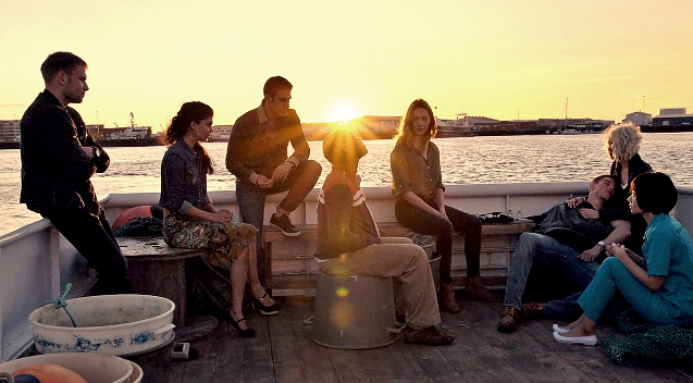 The main cast from the TV series Sense8