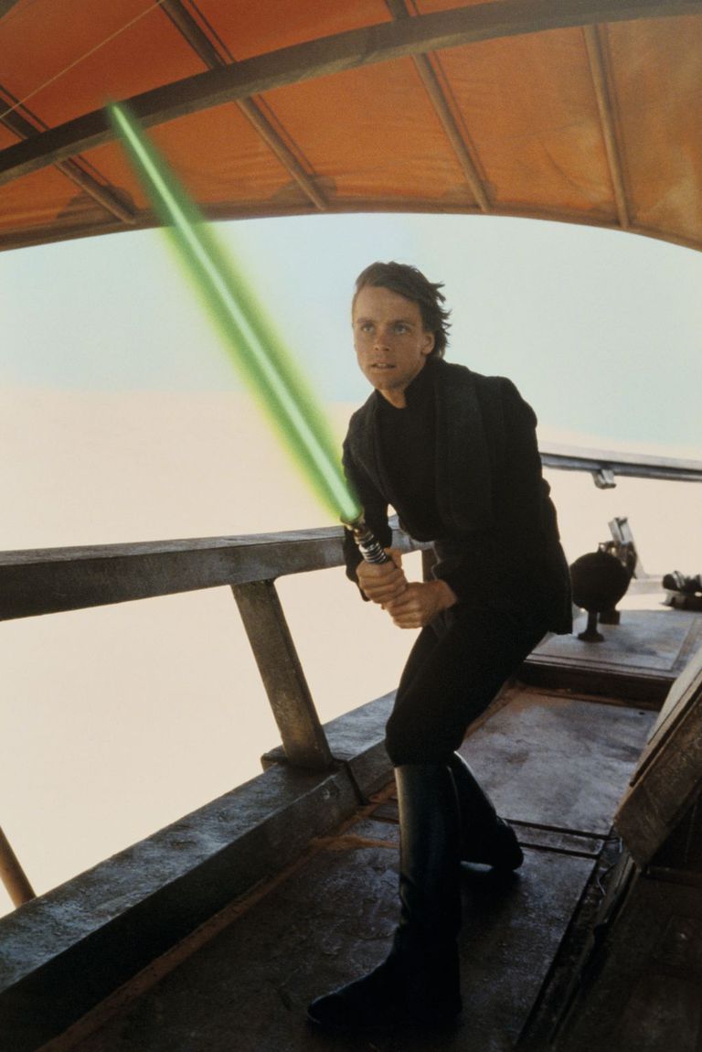 The character Luke Skywalker as portrayed in the film Return of the Jedi