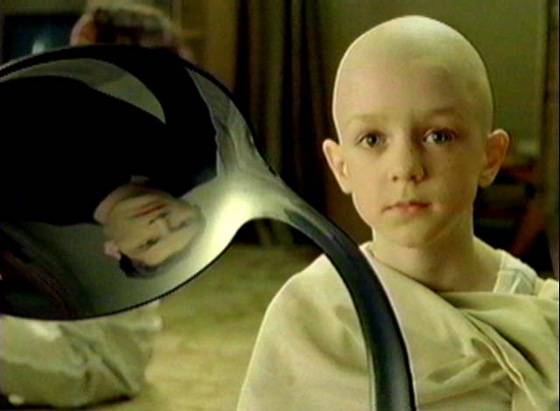 The potential child from The Matrix who said, 'There is no spoon.'